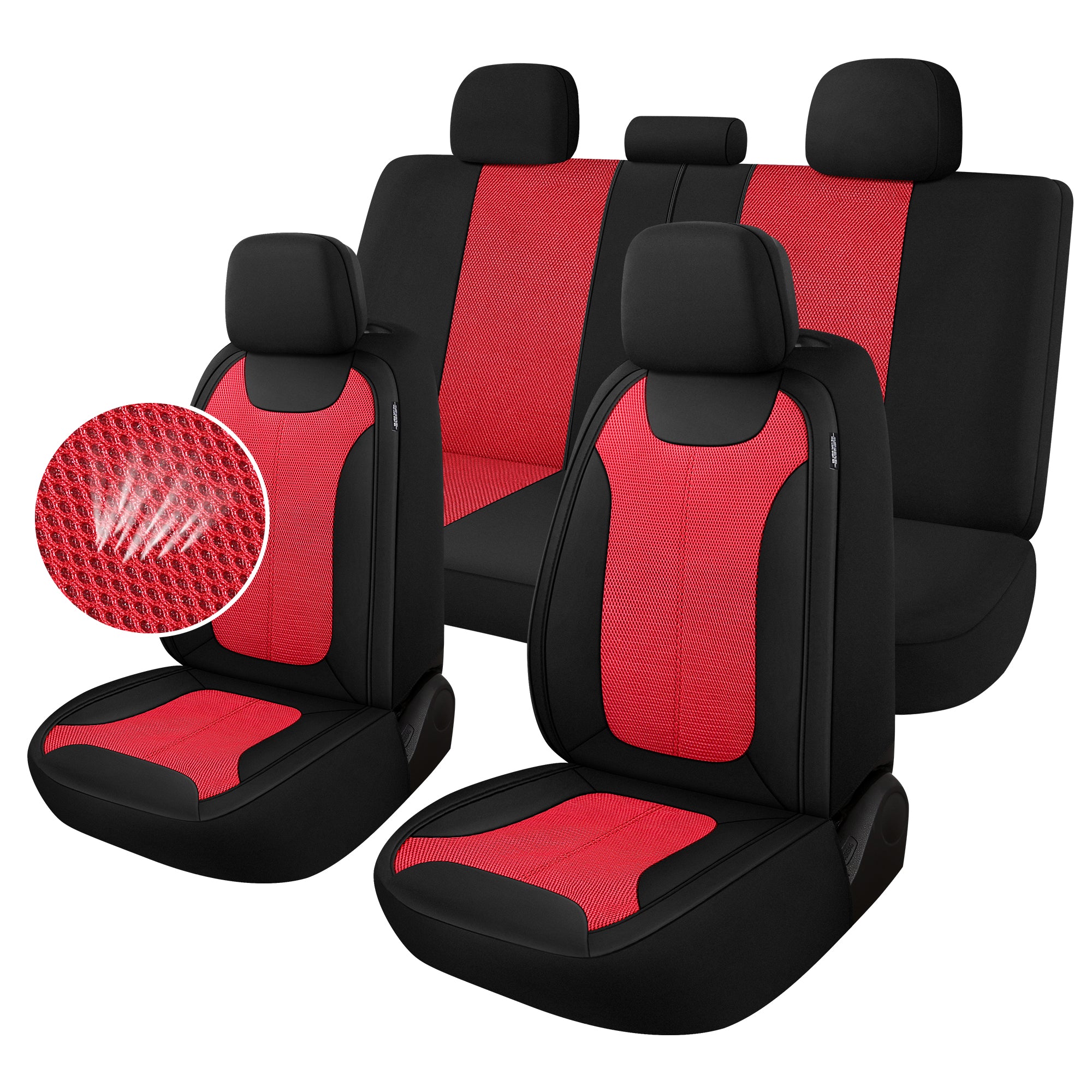 Breathable Premium Sporty Seat Cover Caromop Car Seat Cover Store